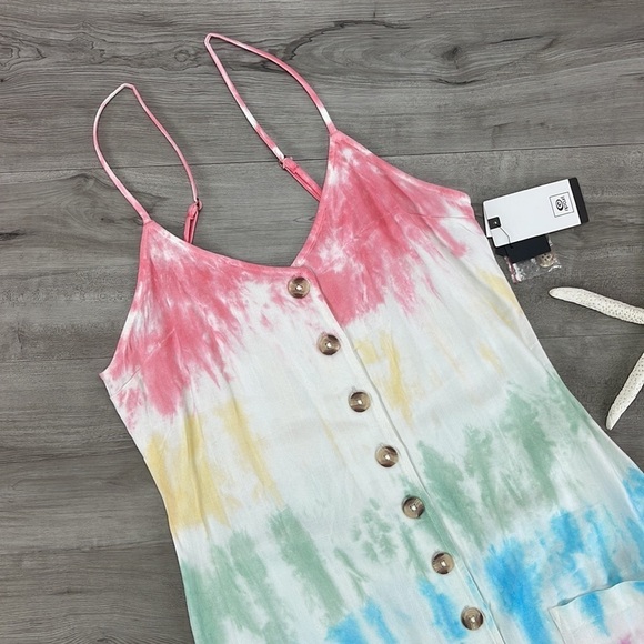 🔆RIP CURL🔆WIPEOUT TIE DYED DRESS - Picture 6 of 14